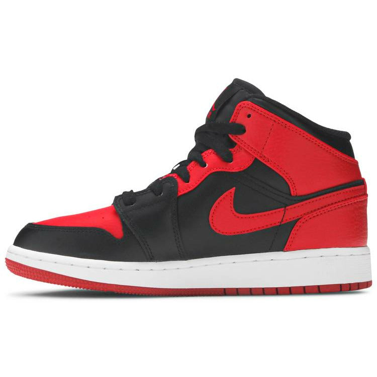 Nike Air Jordan 1 Mid Banned Grade School