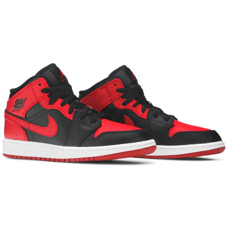 Nike Air Jordan 1 Mid Banned Grade School