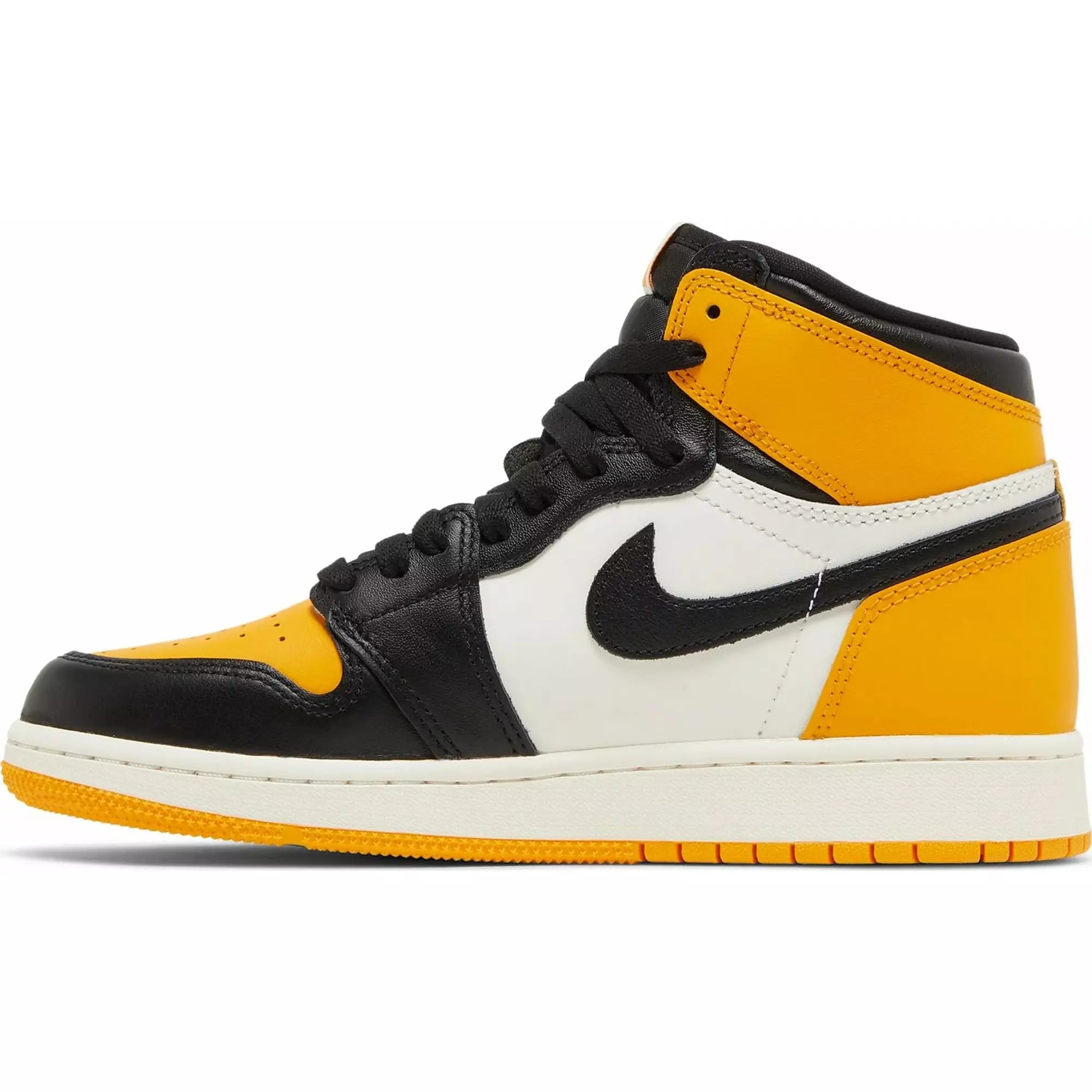 Yellow retro best sale jordan 1