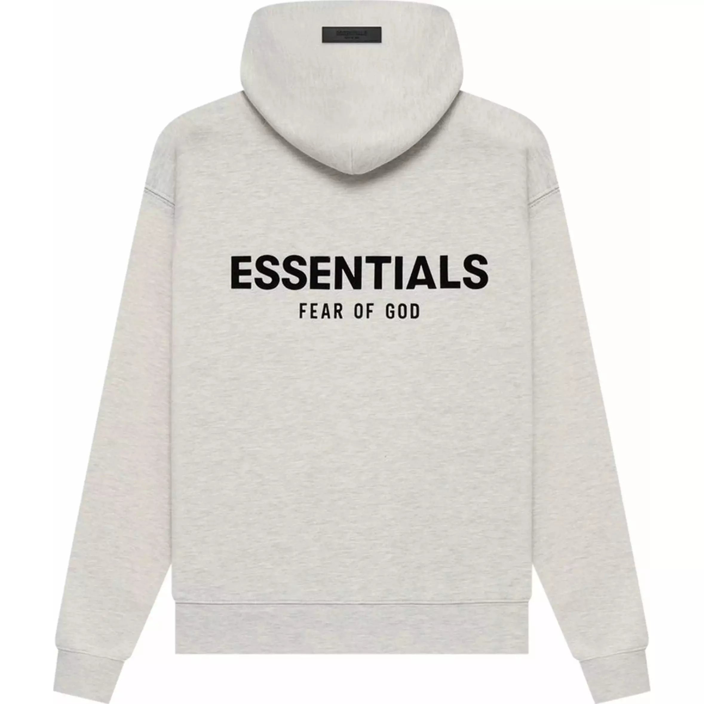 Fear Of God Essentials Hoodie Light Oatmeal SS22