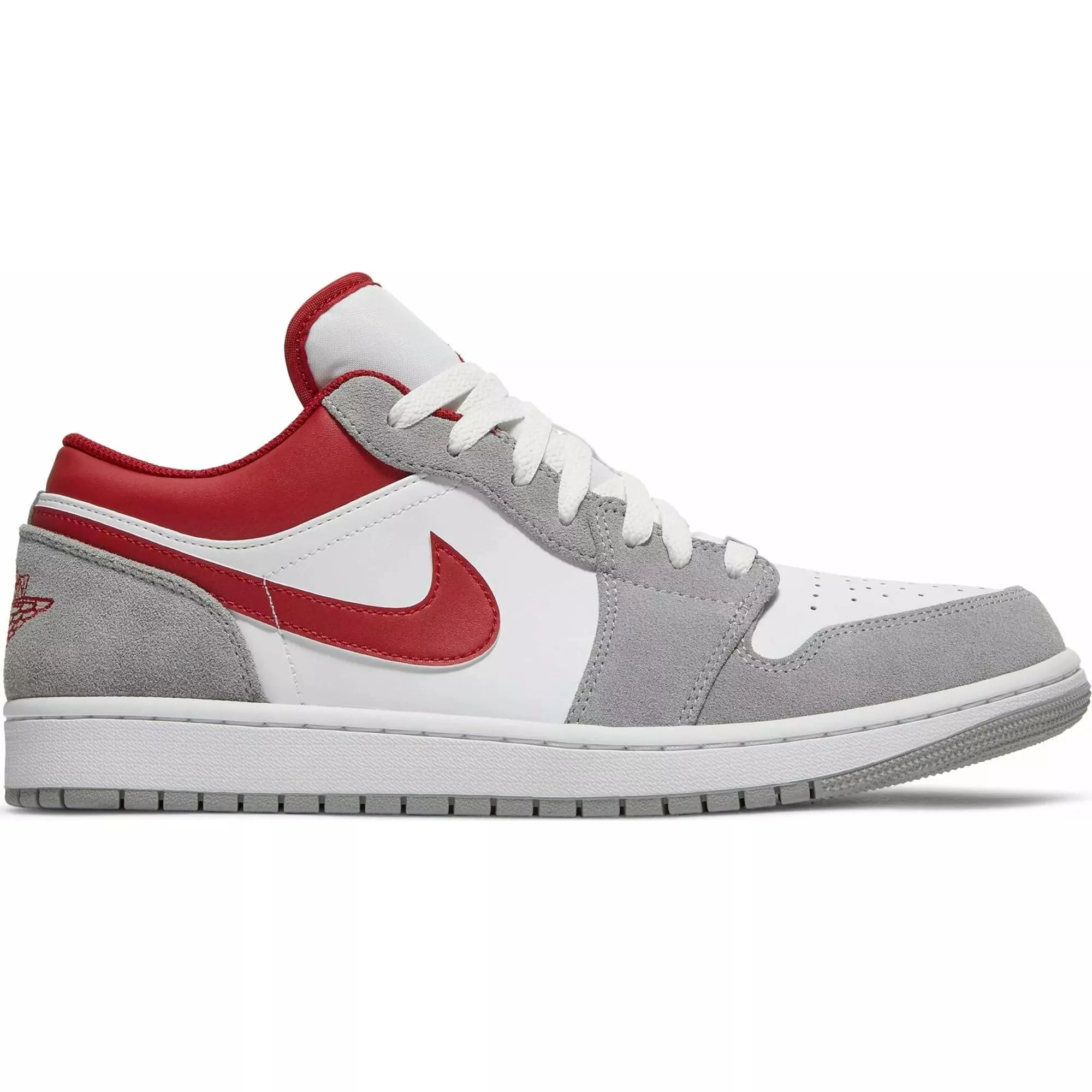 Nike Air Jordan 1 Low SE Light Smoke Grey Gym Red