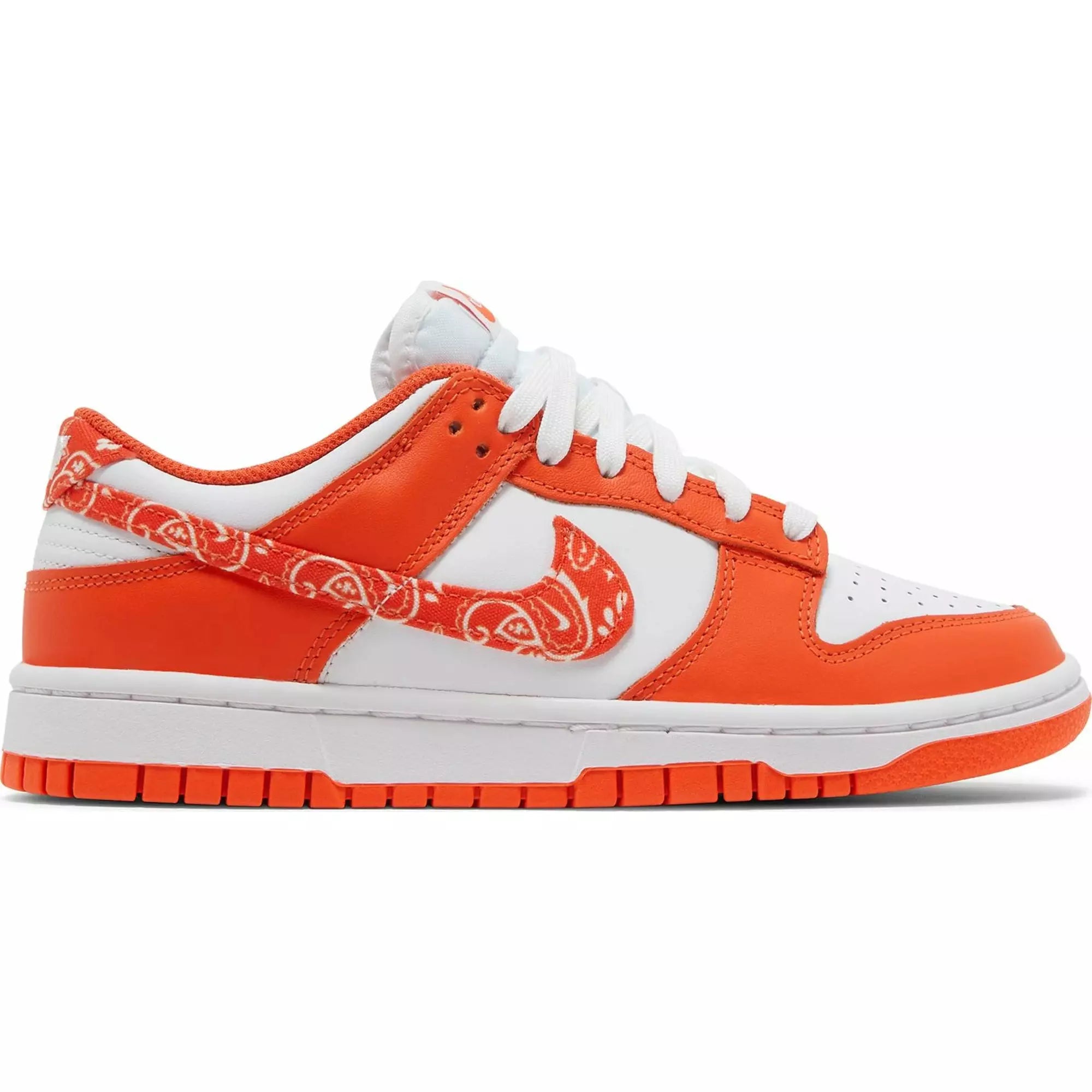 Nike Dunk Low Orange Paisley Women's