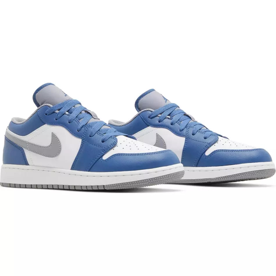 Nike Air Jordan 1 Low True Blue Grade School