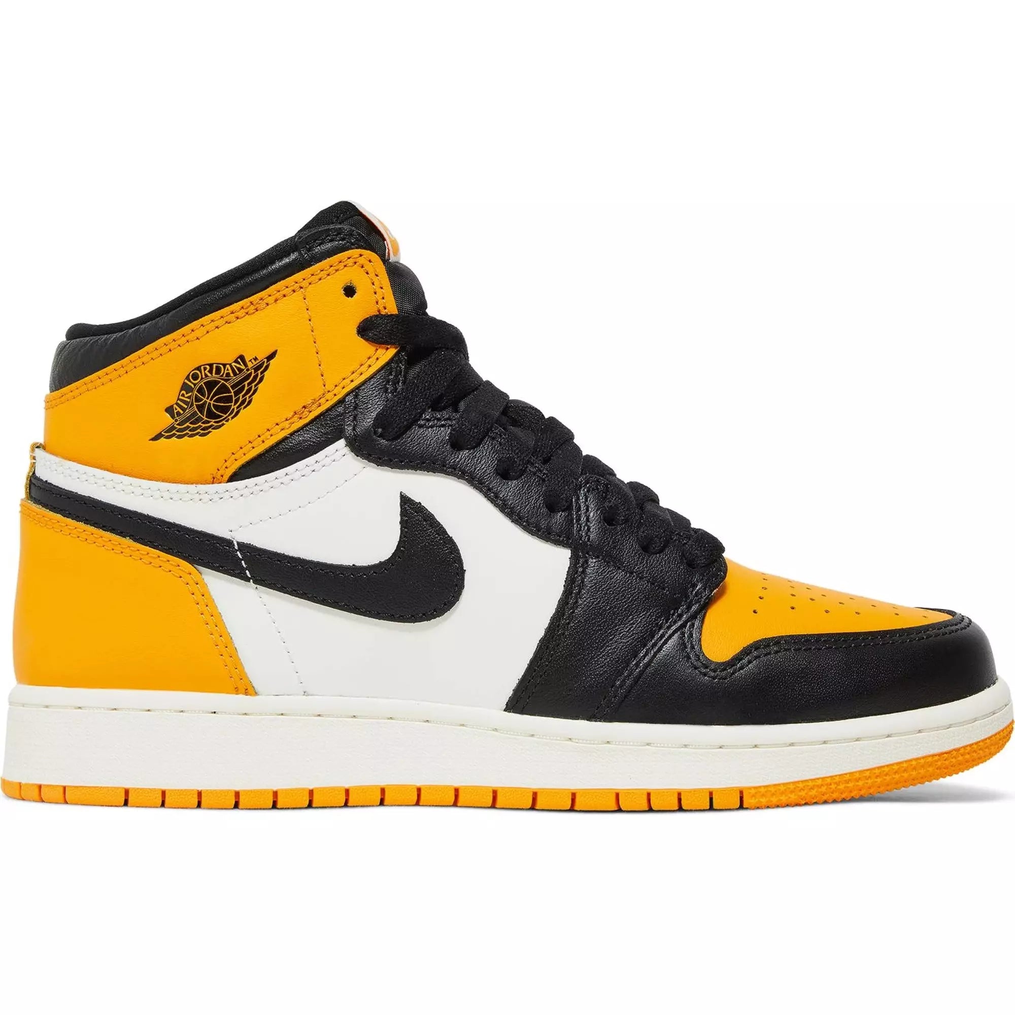 Nike Air Jordan 1  Retro High OG Yellow Toe Grade School