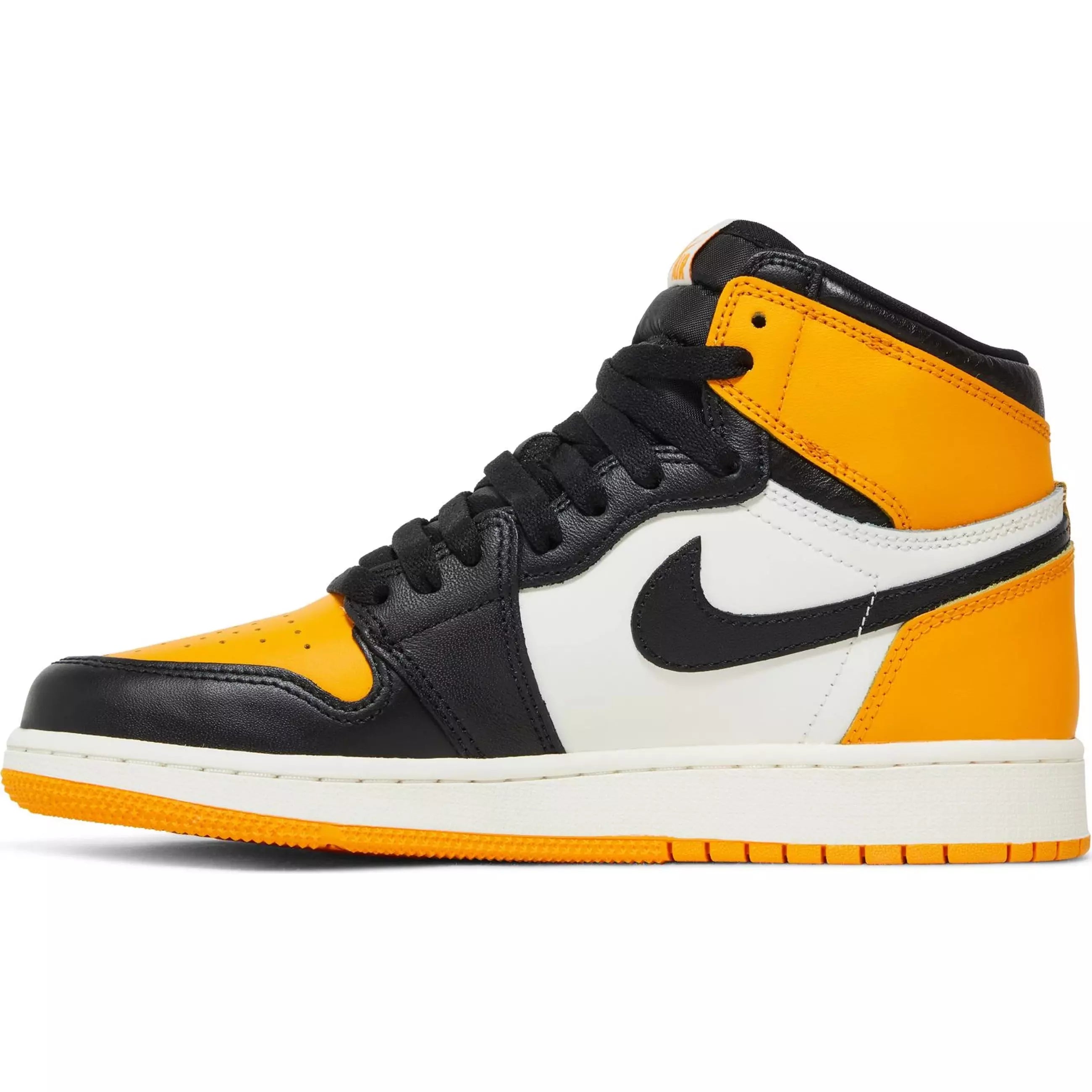 Nike Air Jordan 1  Retro High OG Yellow Toe Grade School