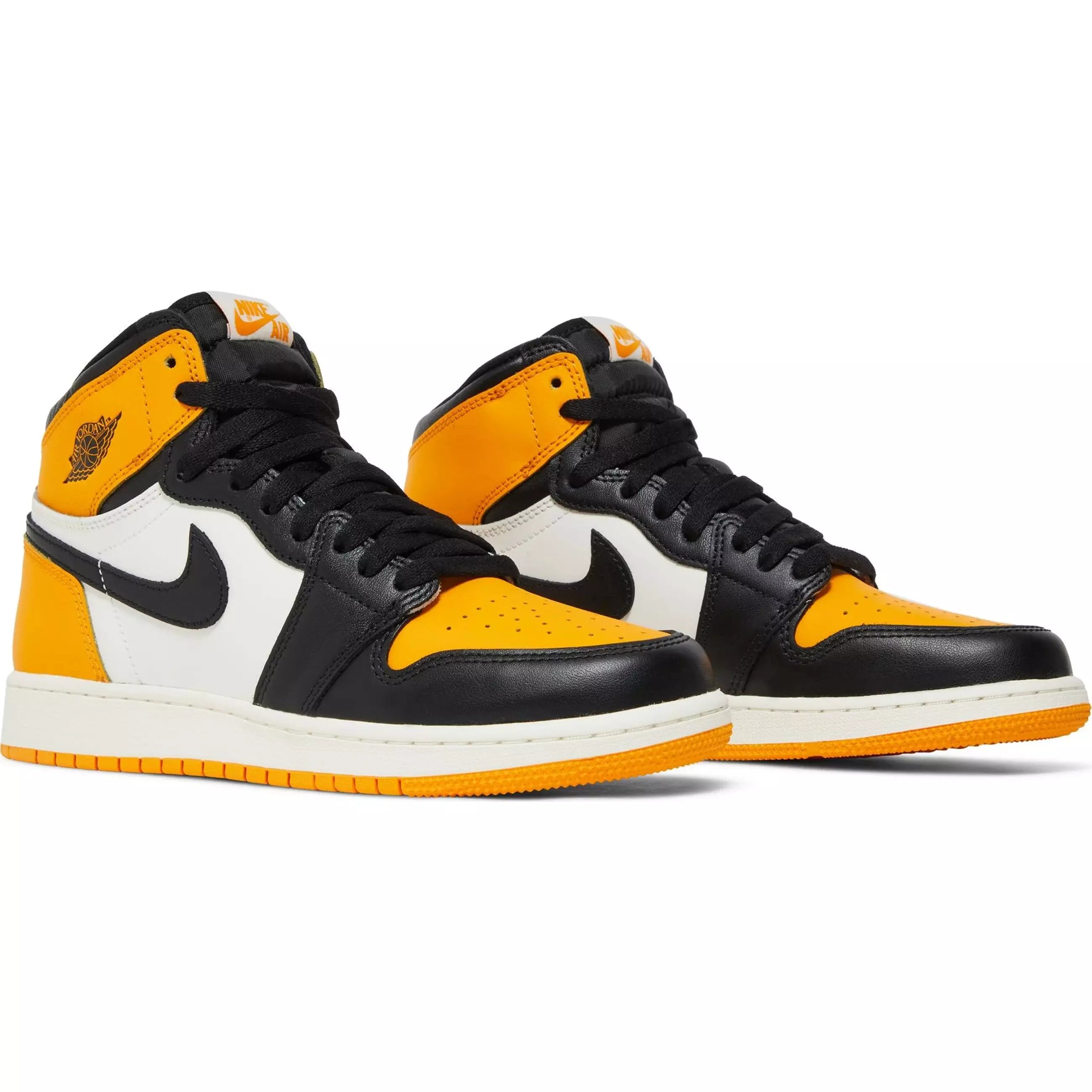 Nike Air Jordan 1  Retro High OG Yellow Toe Grade School